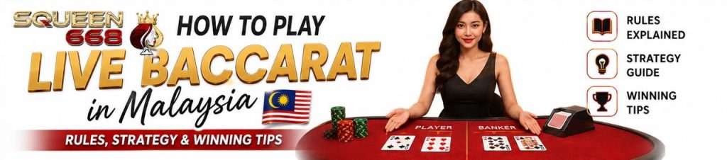 How to Play Live Baccarat on Squeen668: Rules, Strategy & Winning Tips